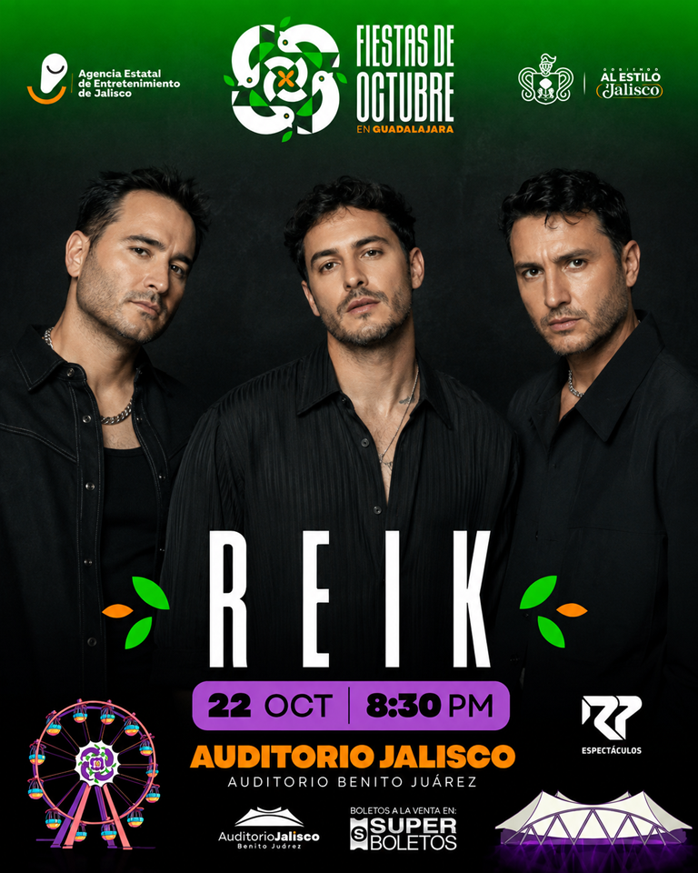 Reik Fiestas de Octubre 2026